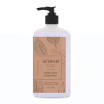 Aluram Golden Glow Body Lotion 18oz - Aluram | Available at The Secret Garden Salon & Spa, Marlboro, NJ