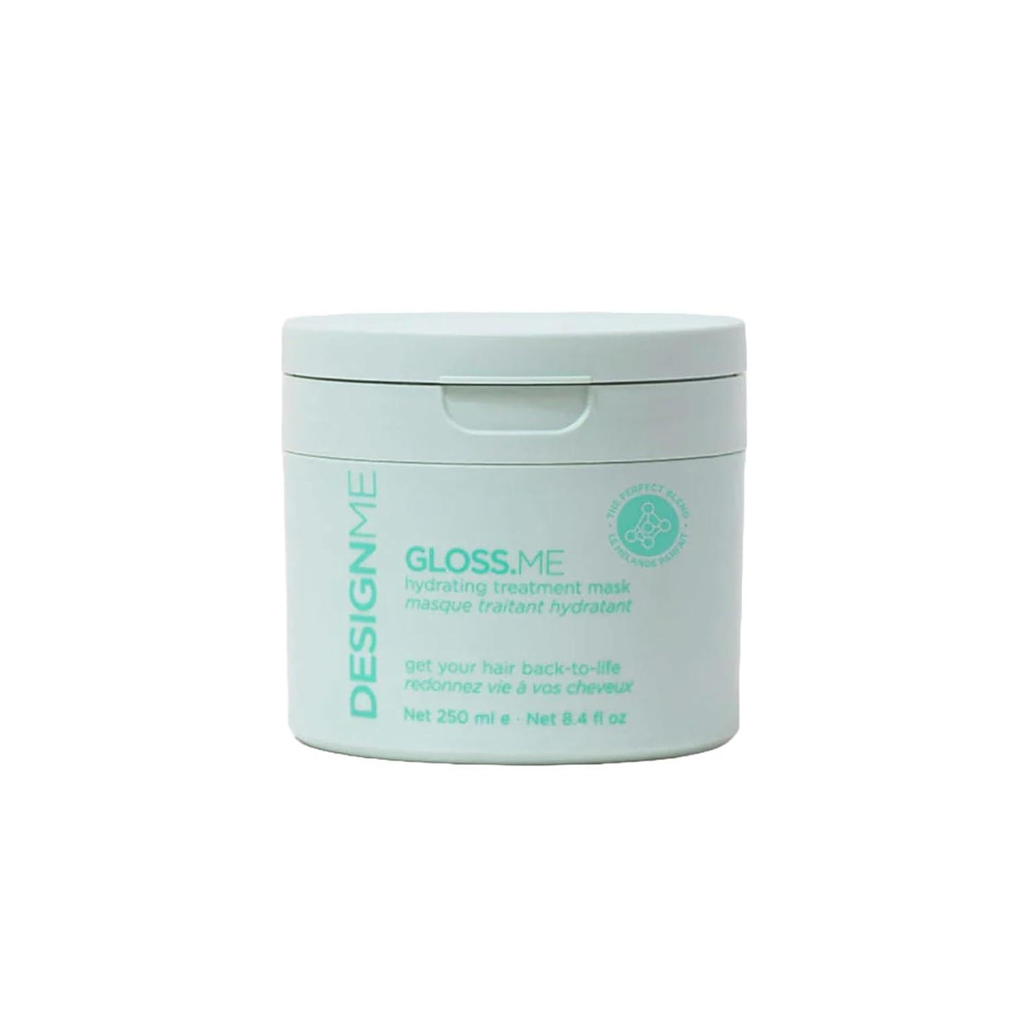 Design.Me Gloss.Me Hydrating Treatment Mask 8.4oz - Design.ME | Available at The Secret Garden Salon & Spa, Marlboro, NJ