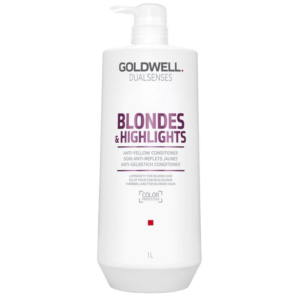 Goldwell DualSenses Blonde & Highlights Anti-Yellow Conditioner - Goldwell | Available at The Secret Garden Salon & Spa, Marlboro, NJ