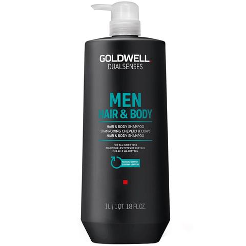 Goldwell DualSenses Men Hair & Body Shampoo - Goldwell | Available at The Secret Garden Salon & Spa, Marlboro, NJ