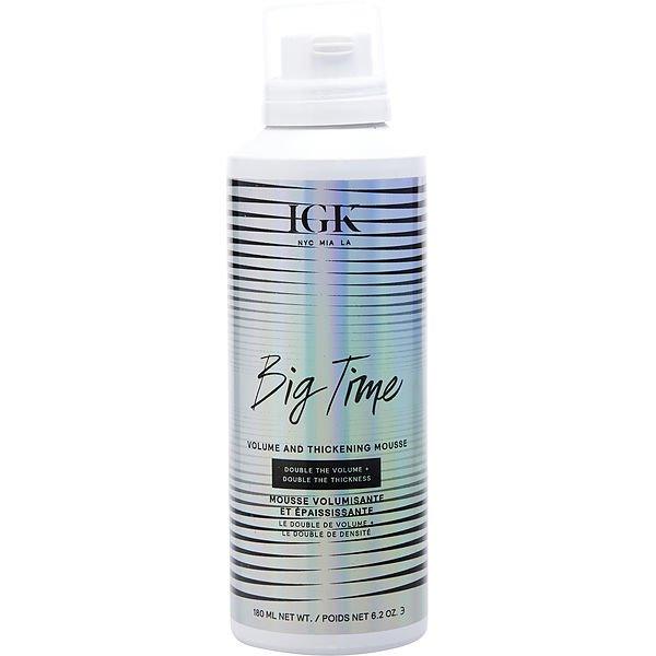 IGK Big Time Volume & Thickening Hair Mousse 6.2oz - IGK Hair | Available at The Secret Garden Salon & Spa, Marlboro, NJ