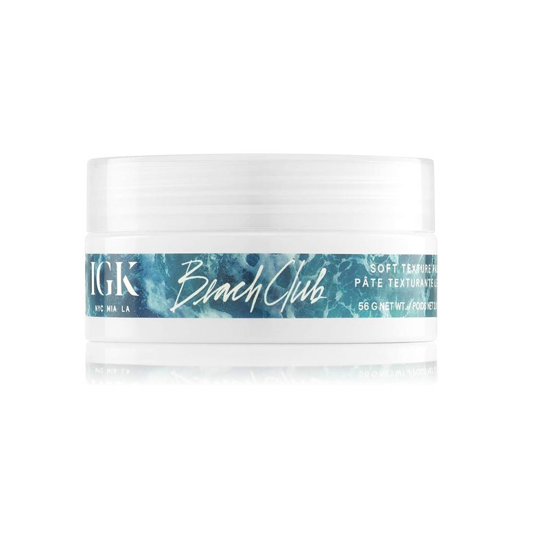 IGK Beach Club Soft Texture Paste 2oz - IGK Hair | Available at The Secret Garden Salon & Spa, Marlboro, NJ