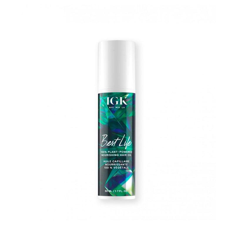 IGK Best Life 100% Plant-Powered Nourishing Hair Oil 1.4oz - IGK Hair | Available at The Secret Garden Salon & Spa, Marlboro, NJ