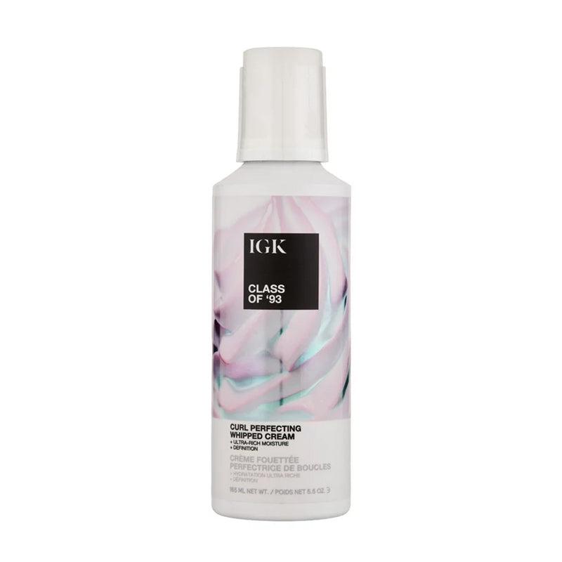 IGK Class of '93 Curl Perfecting Whipped Cream 5.5oz - The Warehouse Salon | Available at The Secret Garden Salon & Spa, Marlboro, NJ