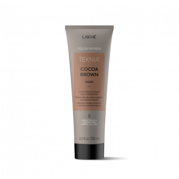 Lakme Teknia Cocoa Brown Refresh Treatment 8.4oz - Lakme | Available at The Secret Garden Salon & Spa, Marlboro, NJ