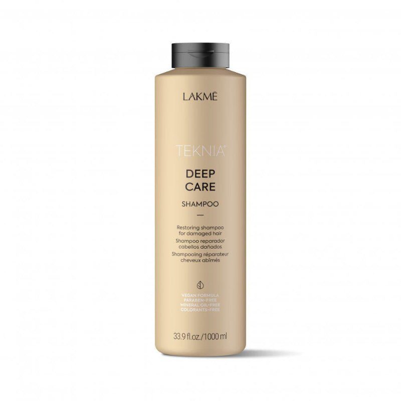 Lakme Teknia Deep Care Shampoo 33.9oz - Lakme | Available at The Secret Garden Salon & Spa, Marlboro, NJ