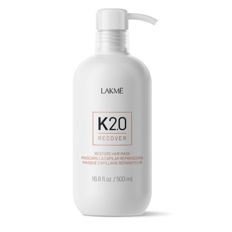 Lakme K 2.0 Recover Restore Hair Mask 16.9oz - Lakme | Available at The Secret Garden Salon & Spa, Marlboro, NJ