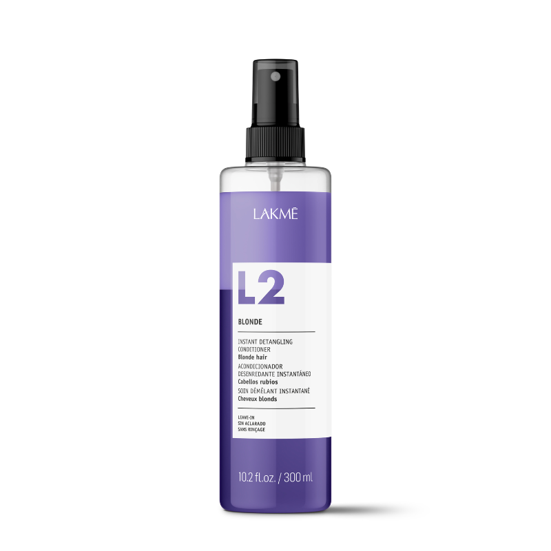 Lakme L2 Instant Detangling Conditioner - Blonde - Lakme | Available at The Secret Garden Salon & Spa, Marlboro, NJ