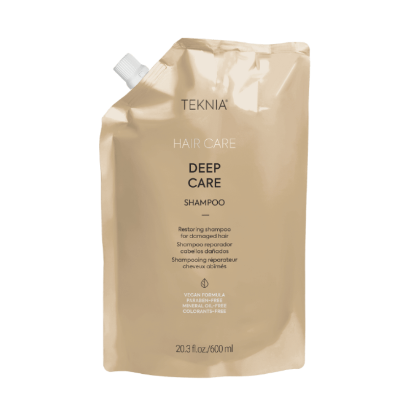 Lakme Deep Care Shampoo 20.3oz Refill Pouch - Lakme | Available at The Secret Garden Salon & Spa, Marlboro, NJ