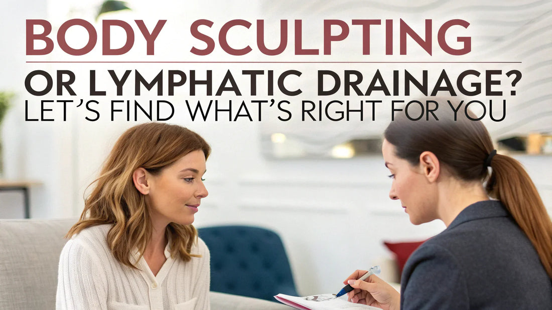 what's better body sculpting or lymphatic drainage