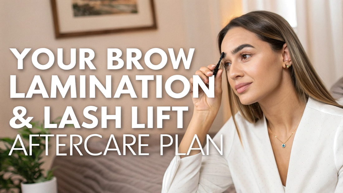brow lamination and lash lift aftercare tips