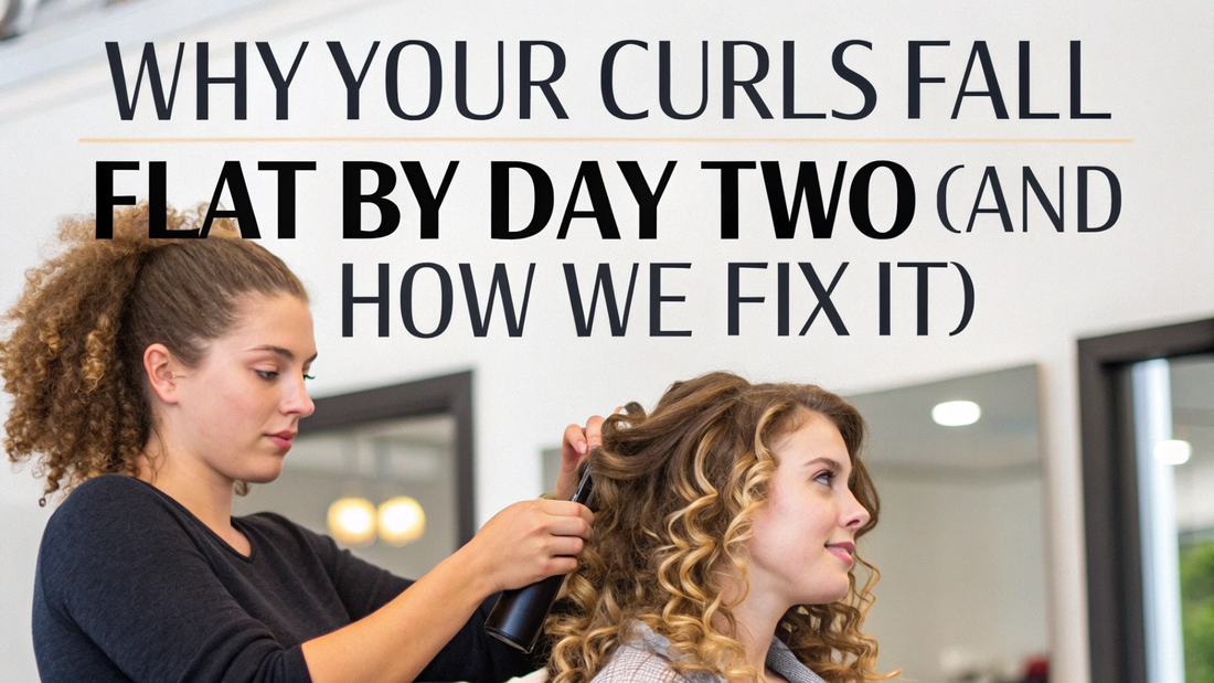 how to style and set curly hair