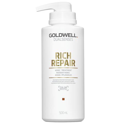 Goldwell DualSenses Rich Repair 60 Sec Treatment - Goldwell | Available at The Secret Garden Salon & Spa, Marlboro, NJ