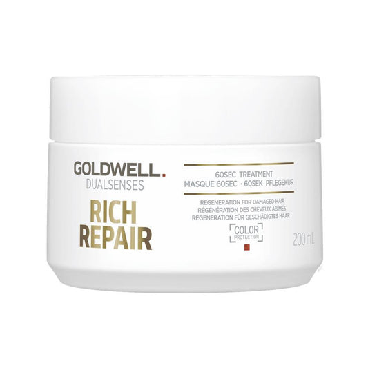 Goldwell DualSenses Rich Repair 60 Sec Treatment - Goldwell | Available at The Secret Garden Salon & Spa, Marlboro, NJ