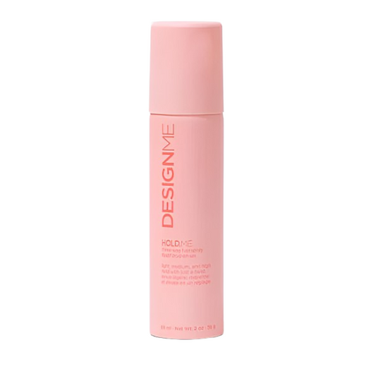 Design.Me Hold.Me Three-Way Hairspray 2oz - Design.ME | Available at The Secret Garden Salon & Spa, Marlboro, NJ