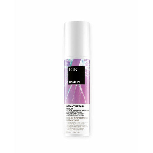 IGK Cash In Instant Repair Serum 1.5 oz - IGK Hair | Available at The Secret Garden Salon & Spa, Marlboro, NJ