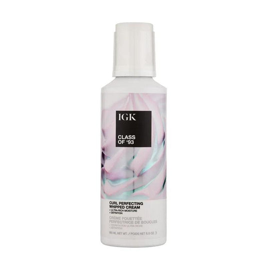 IGK Class of '93 Curl Perfecting Whipped Cream 5.5oz - The Warehouse Salon | Available at The Secret Garden Salon & Spa, Marlboro, NJ