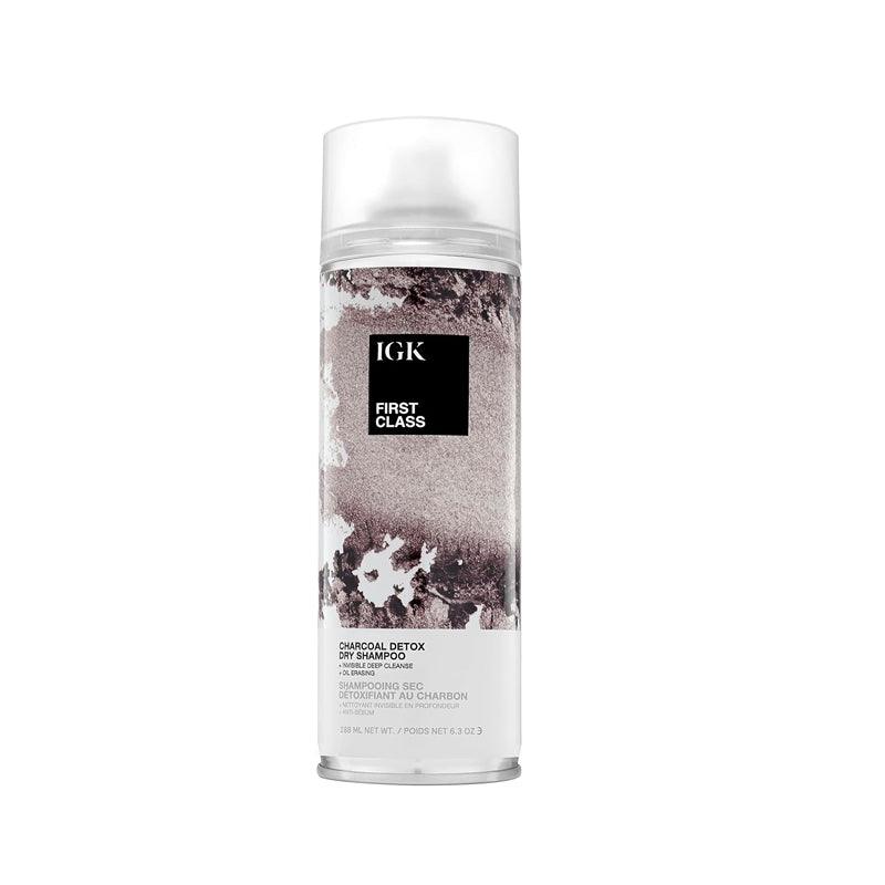 IGK FIRST CLASS Charcoal Detox Dry Shampoo 6.3oz - The Warehouse Salon | Available at The Secret Garden Salon & Spa, Marlboro, NJ