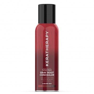 Keratherapy Perfect Match Gray Root Concealer, Auburn Red 3 oz | The
