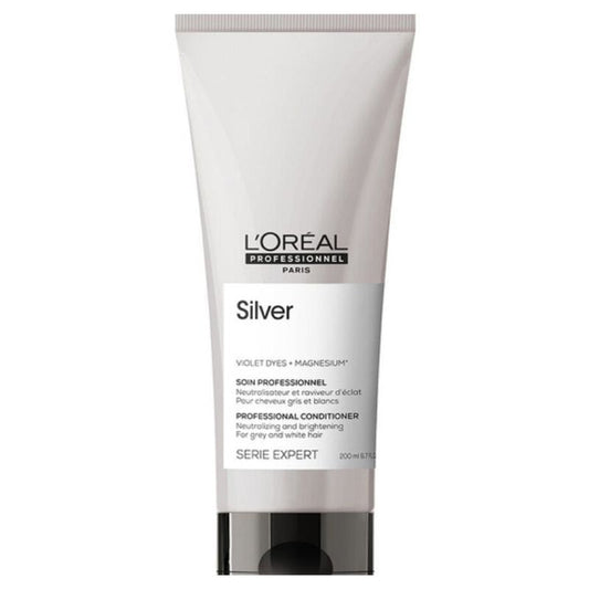 L'Oréal Professionnel Serie Expert Silver Purple Conditioner for Brassy Hair  16.9 fl oz