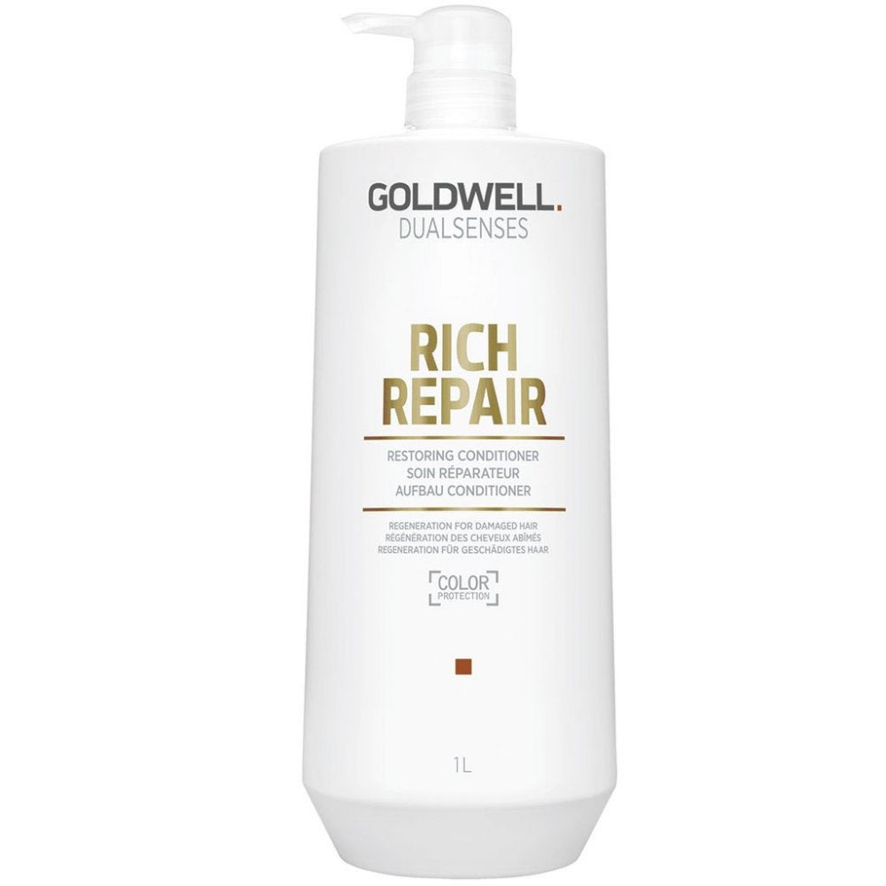 Goldwell DualSenses Rich Repair Restoring Conditioner - Goldwell | Available at The Secret Garden Salon & Spa, Marlboro, NJ