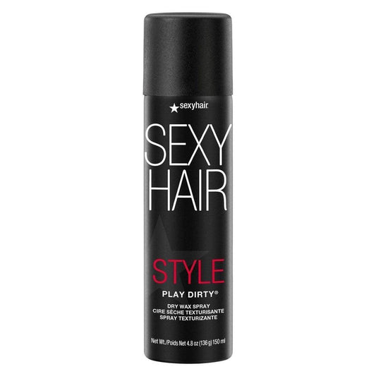Sexy Hair Play Dirty Dry Wax Spray 4.8oz (4 Shine + 4 Hold) | The
