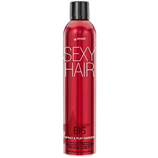 SexyHair Big Spray & Play Harder Firm Volumizing Hairspray, 10 Oz |