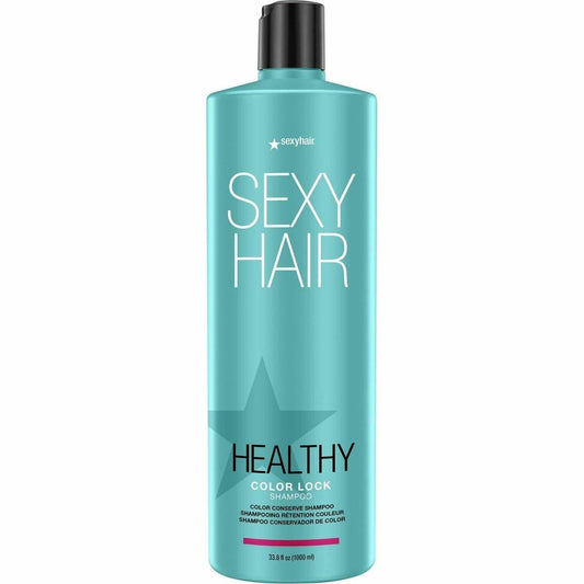 SexyHair Vibrant Color Lock Shampoo, 33.8 Oz 
