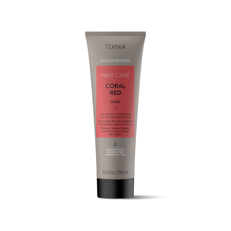 Lakme Teknia Coral Red Refresh Treatment 8.4oz - Lakme | Available at The Secret Garden Salon & Spa, Marlboro, NJ