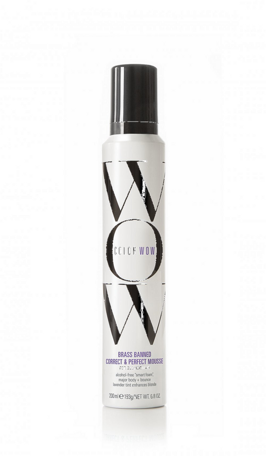 Color Wow Color Control Toning + Styling Foam 6.8 oz - Color Wow | Available at The Secret Garden Salon & Spa, Marlboro, NJ