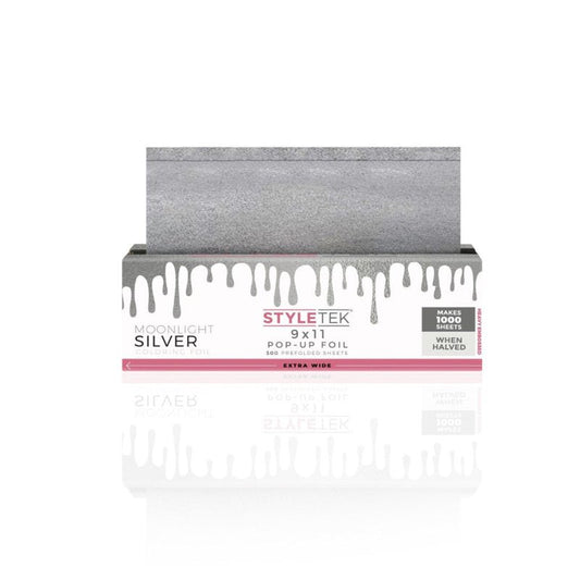 Styletek Moonlight Silver Smooth Foil 9 x 11 - Styletek | Available at The Secret Garden Salon & Spa, Marlboro, NJ