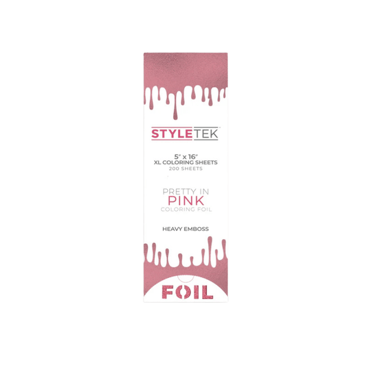 Styletek Pretty In Pink Balayage XL Sheets 200ct 5x16 - Styletek | Available at The Secret Garden Salon & Spa, Marlboro, NJ