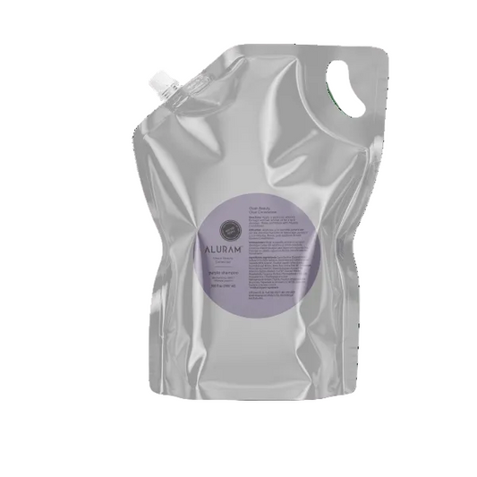 Aluram Purple Shampoo Pouch 100oz - Aluram | Available at The Secret Garden Salon & Spa, Marlboro, NJ